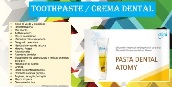 Imagen de Crema dental ecológica